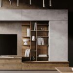 Parete Attrezzata Sospesa Mod. MITO - immagine 12